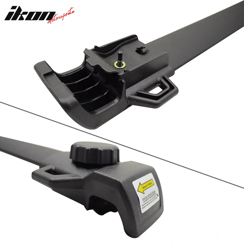 2007-2017 Jeep Patriot OE Style Black Top Roof Rack Cross Bar Aluminum