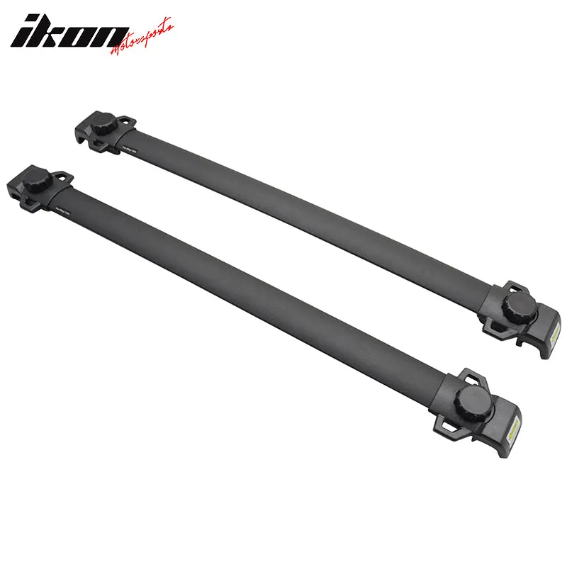 2007-2017 Jeep Patriot OE Style Black Top Roof Rack Cross Bar Aluminum