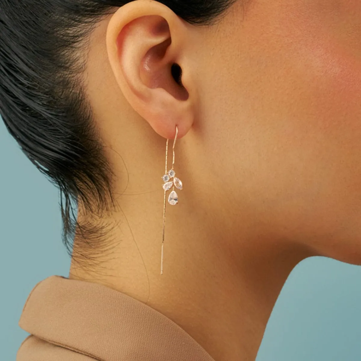 92.5 Silver Earring 180744