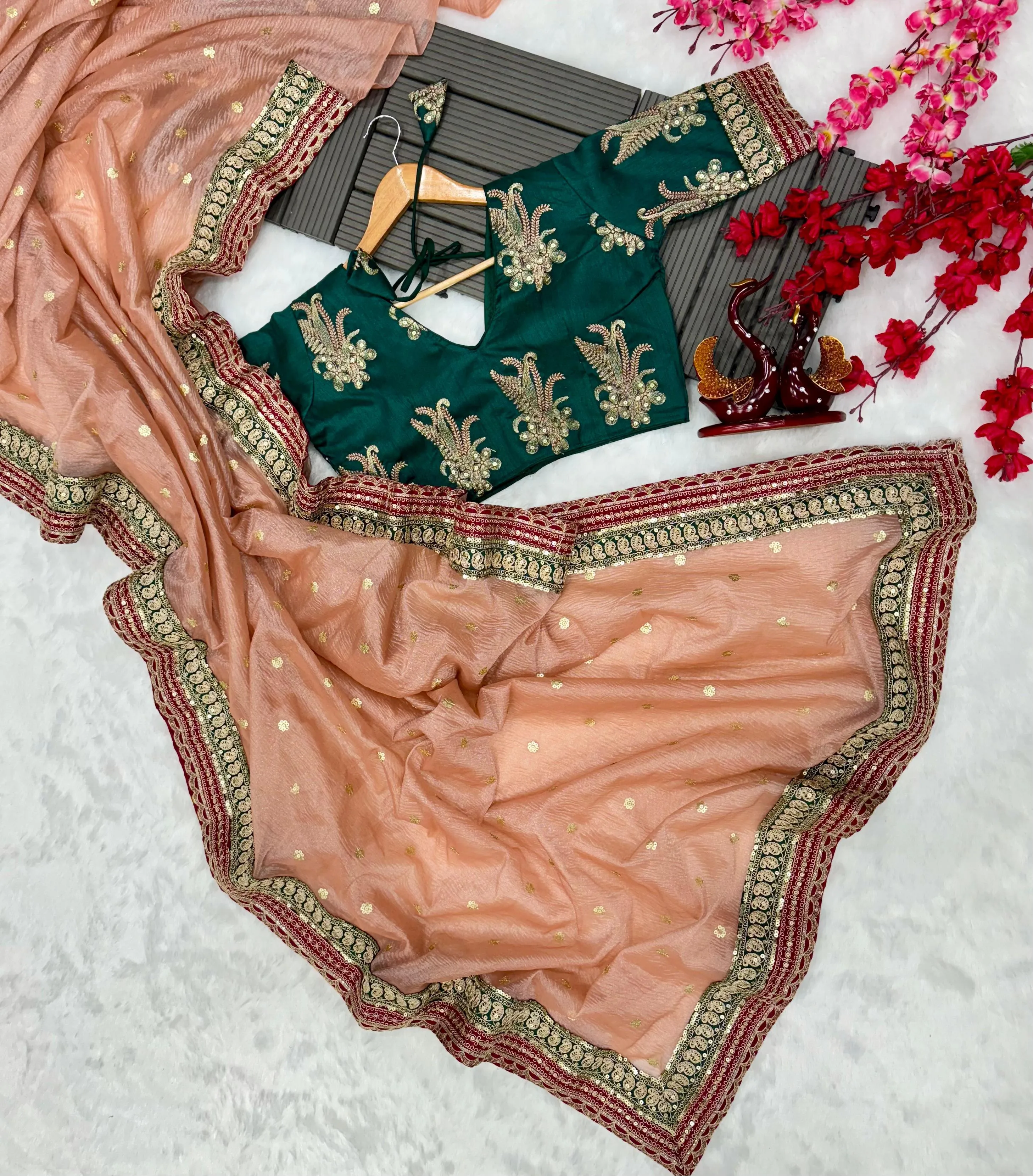 Banarasi Crush  saree