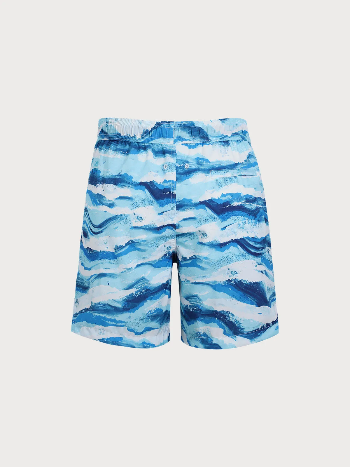 Blue Wave Men's 7" Swimming Trunks
