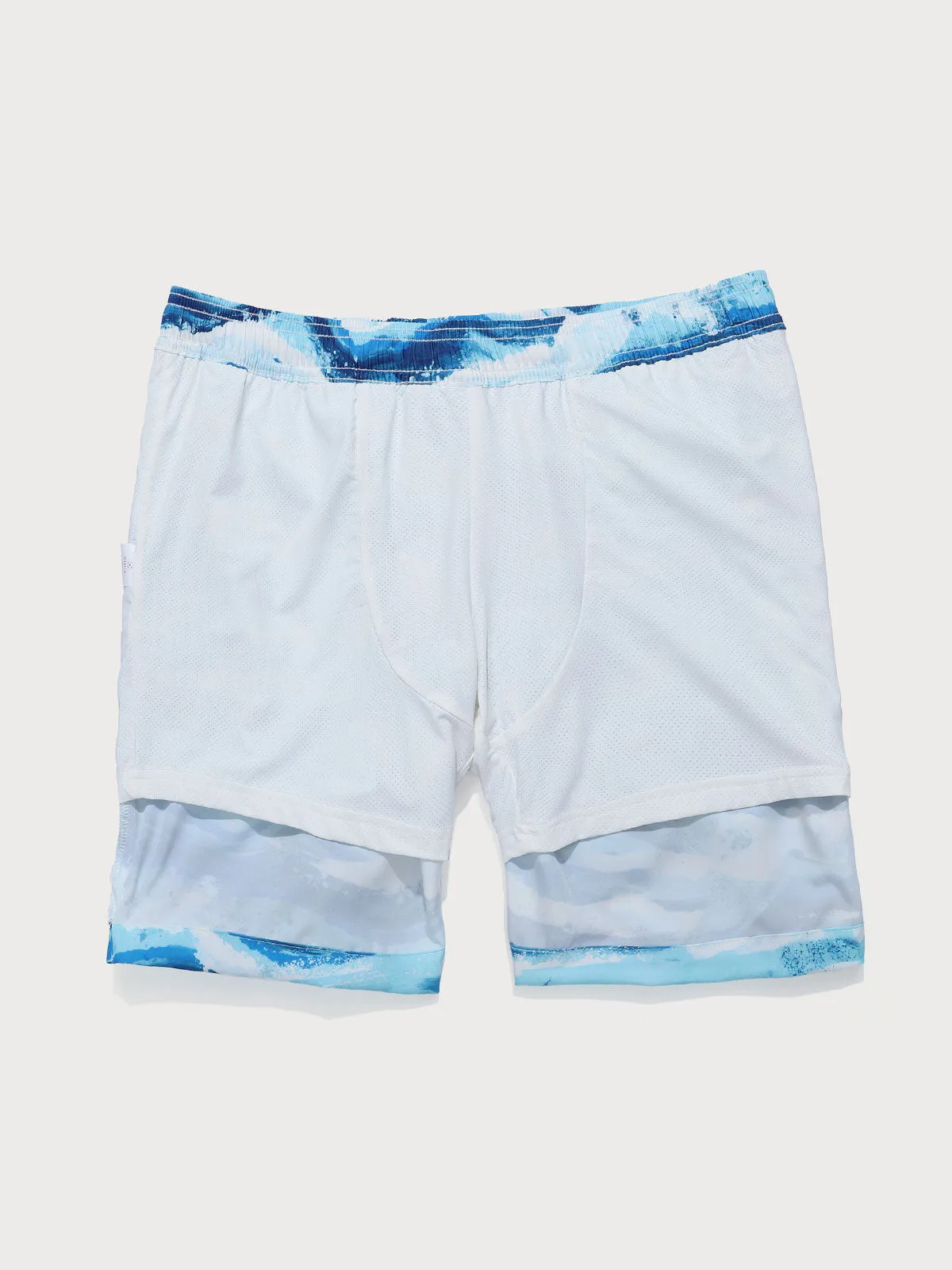 Blue Wave Men's 7" Swimming Trunks
