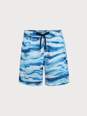 Blue Wave Men's 7" Swimming Trunks