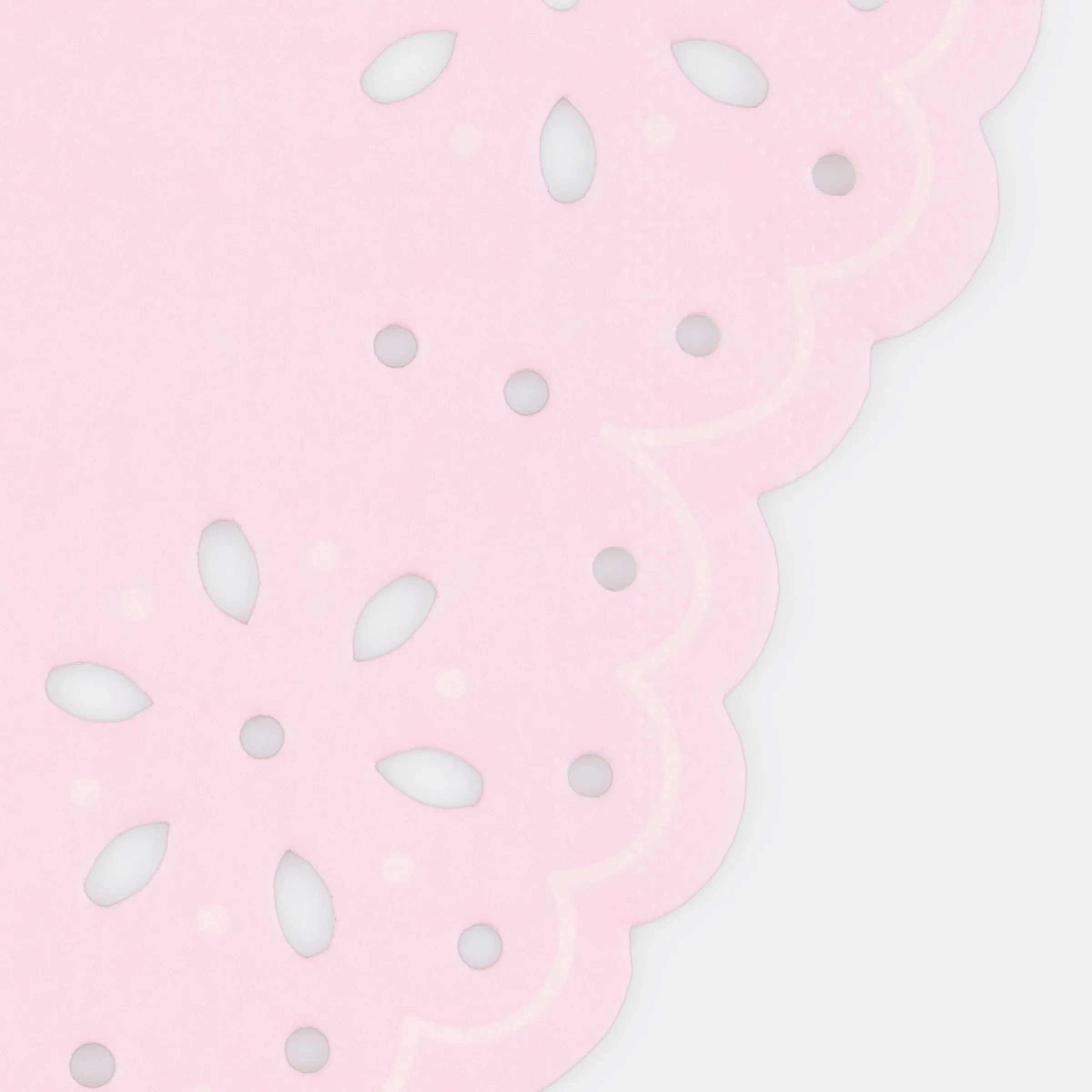 Broderie Anglaise Lace Multi Small Napkins (x 16)