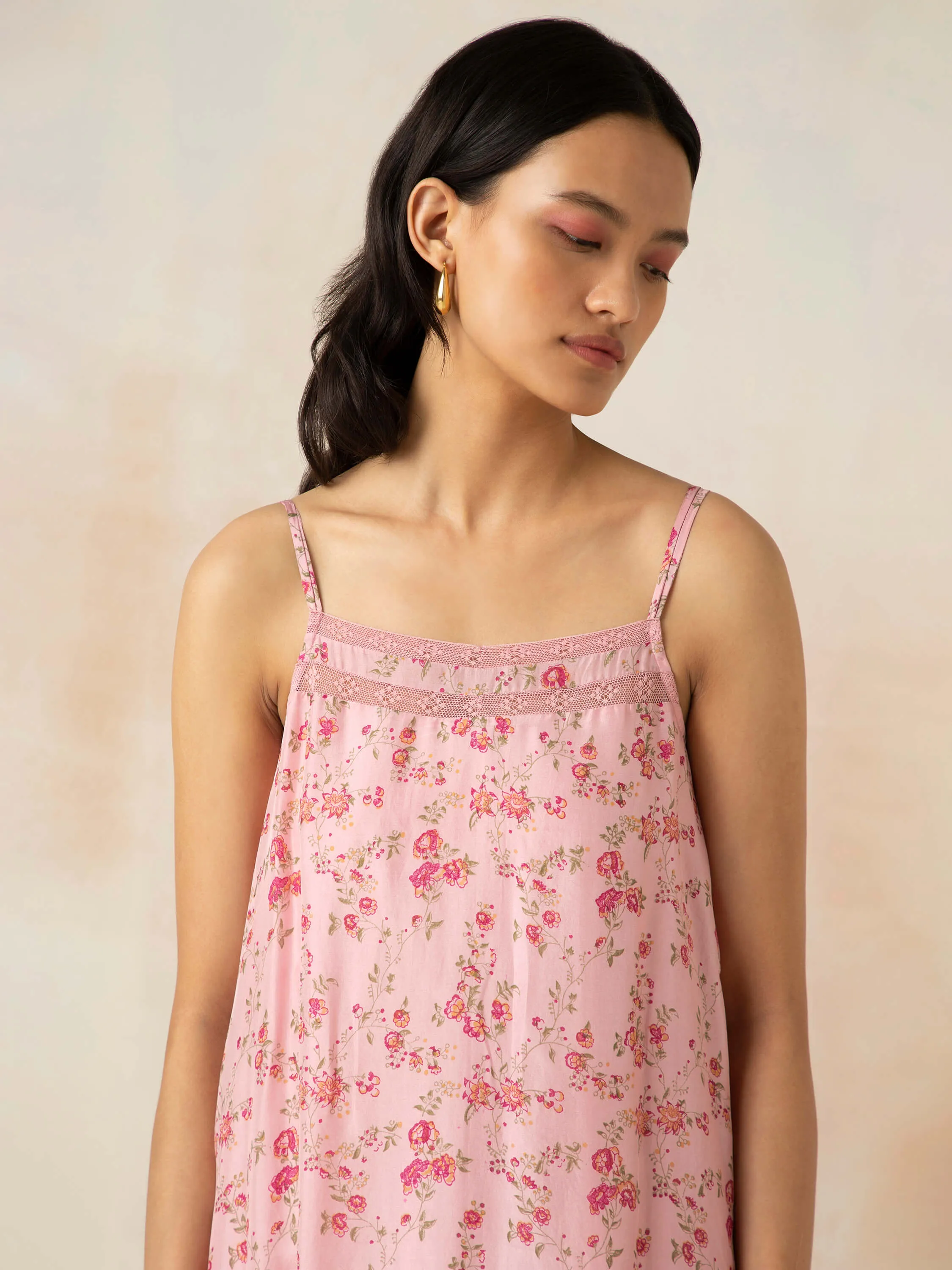 Camellia Lace Maxi Dress