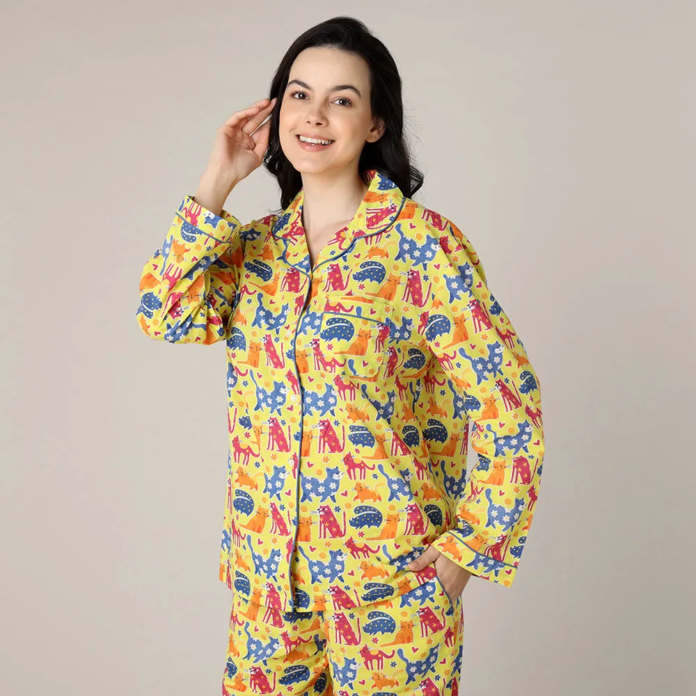 Cat Lovers PJ Set