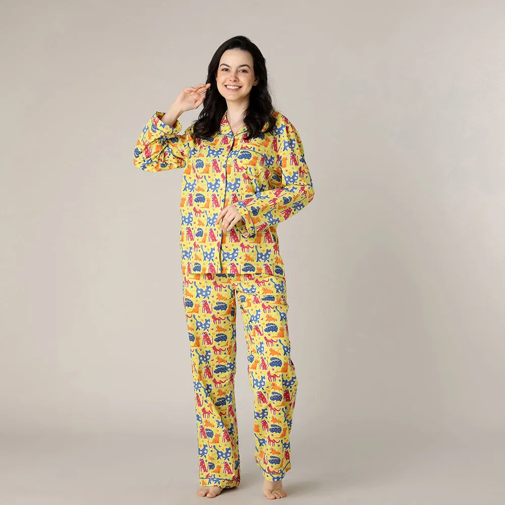 Cat Lovers PJ Set