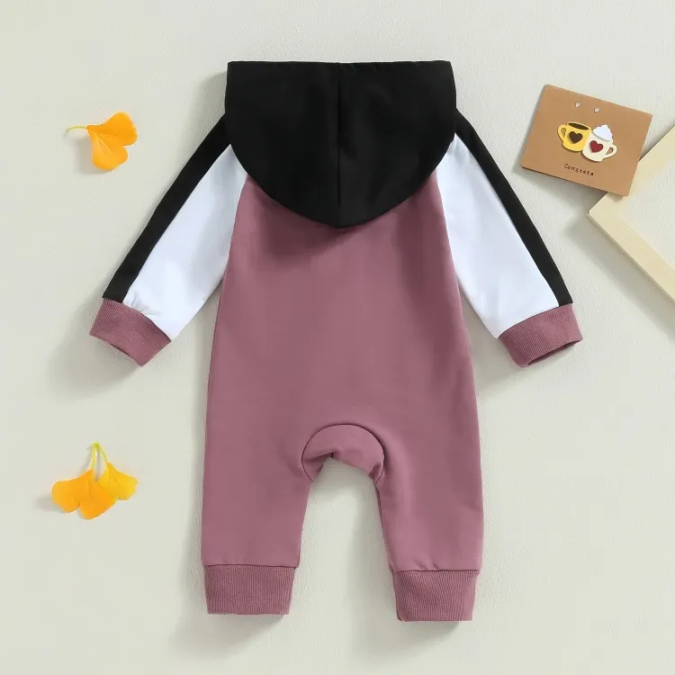 Color Block Pocket Cotton Jumpsuit