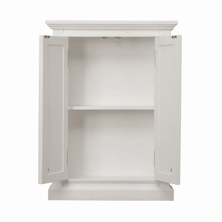Derby Wall Cabinet in White