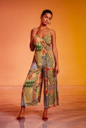 Desert Bliss Tie Back Detail Jumpsuit