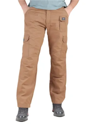 Durable and stylish cotton with multiple pockets Cargo (brown). BY WALKOUTWEAR