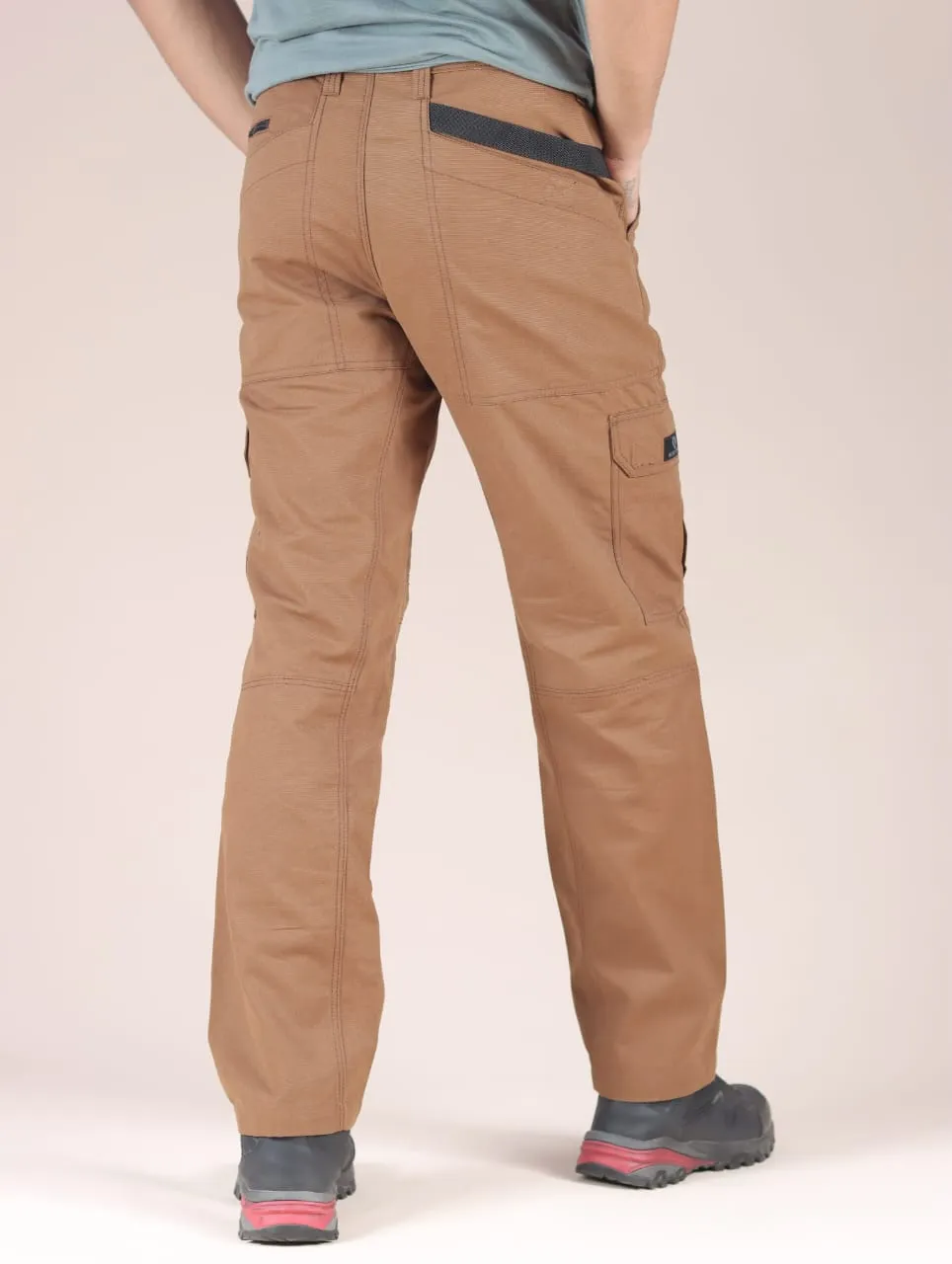 Durable and stylish cotton with multiple pockets Cargo (brown). BY WALKOUTWEAR