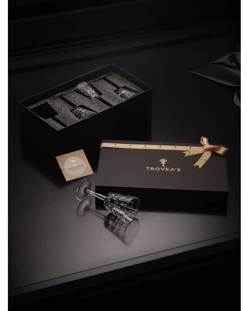 Exquisite White Wine Glass for Unforgettable Tasting Experiences with Gift Box | Set of 4 | 280 ML