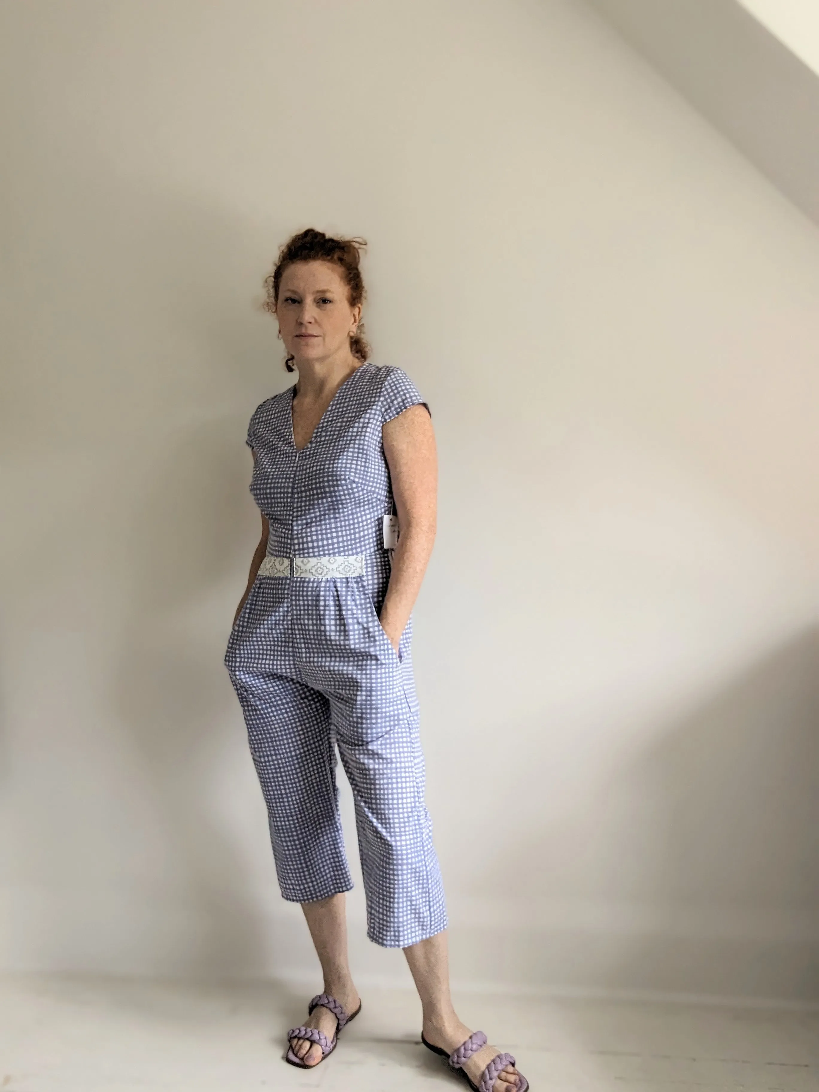 Francis Jumpsuit ~ Upcycled Cotton Size S #FRAN7