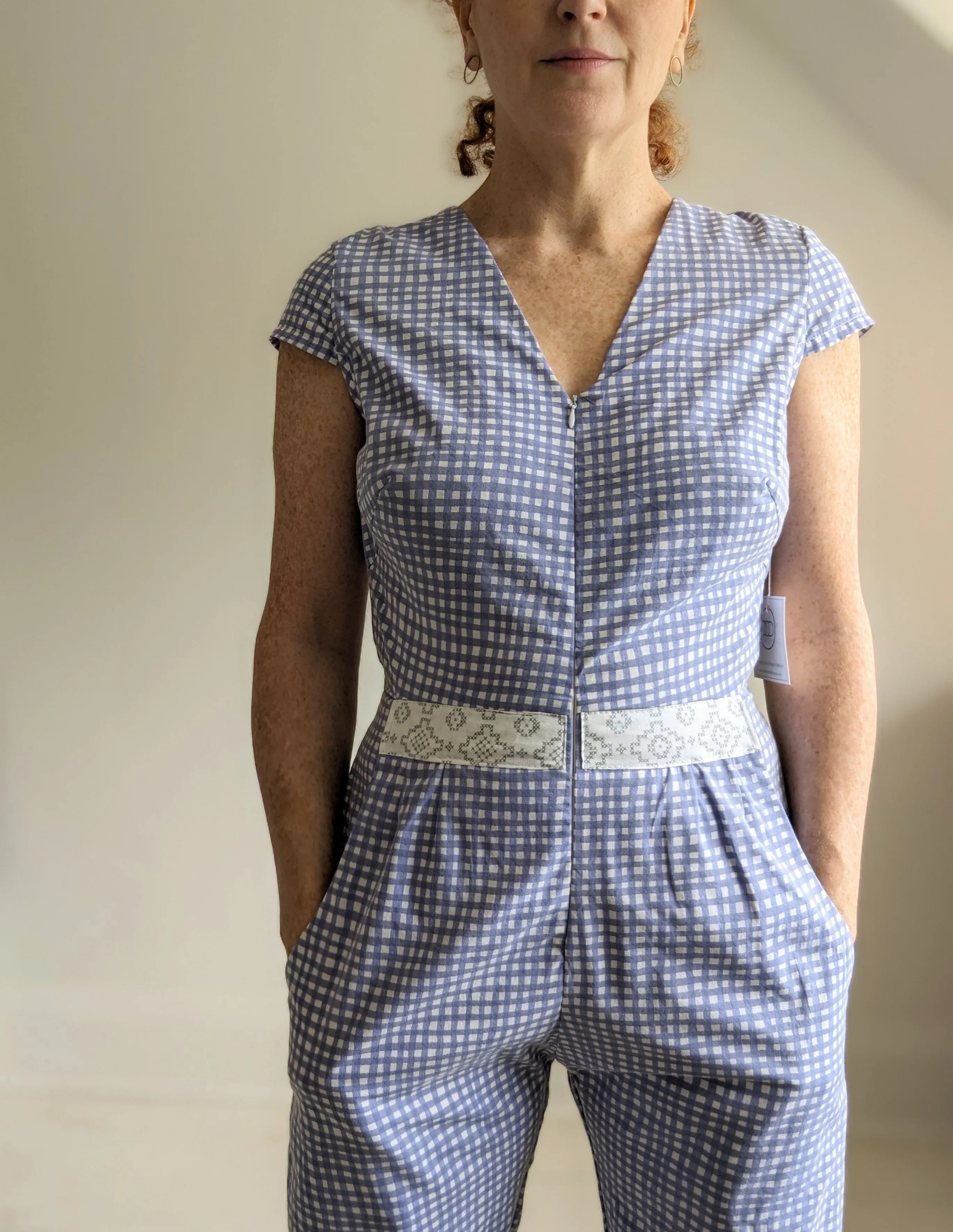 Francis Jumpsuit ~ Upcycled Cotton Size S #FRAN7