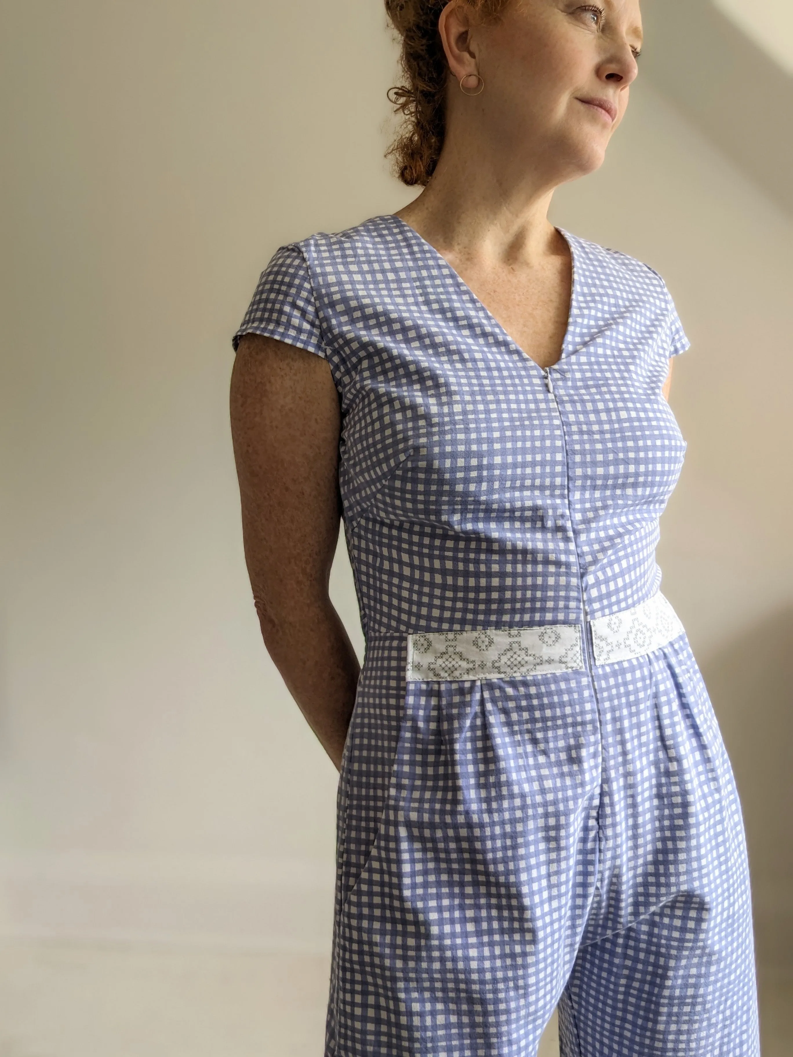 Francis Jumpsuit ~ Upcycled Cotton Size S #FRAN7