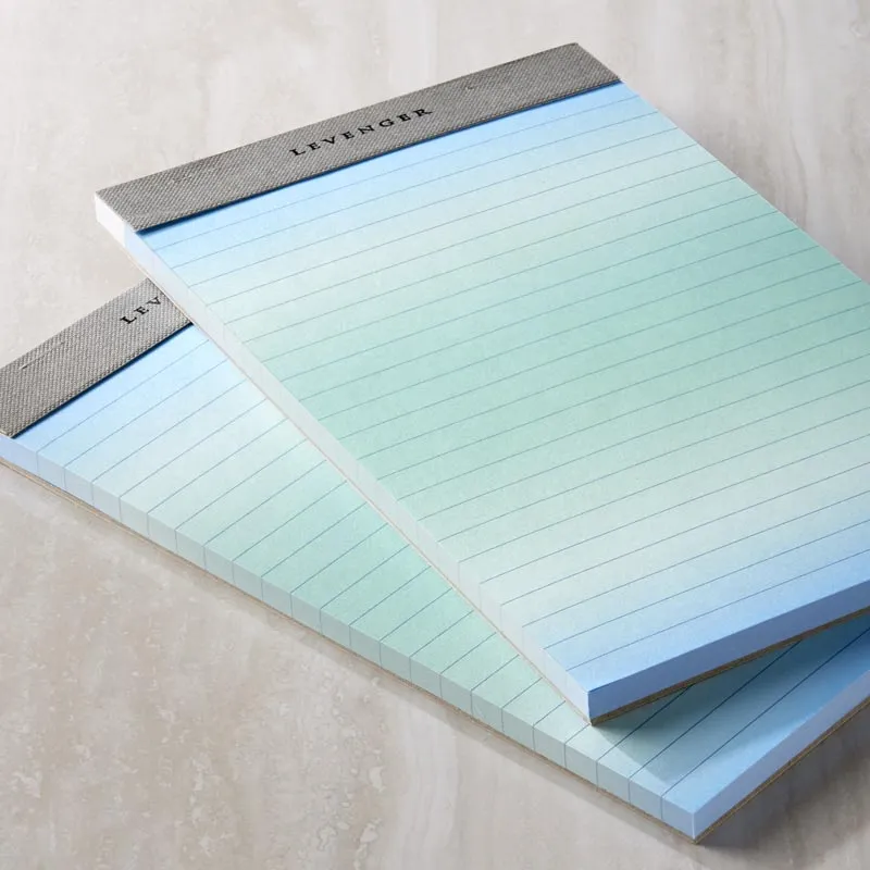 Freeleaf Blue Ombre Gradient Ruled Pads (set of 2)