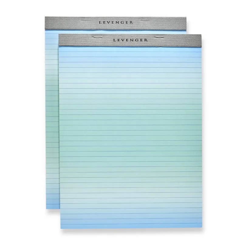 Freeleaf Blue Ombre Gradient Ruled Pads (set of 2)