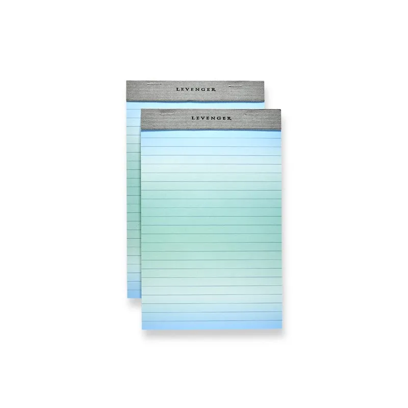Freeleaf Blue Ombre Gradient Ruled Pads (set of 2)