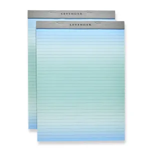 Freeleaf Blue Ombre Gradient Ruled Pads (set of 2)