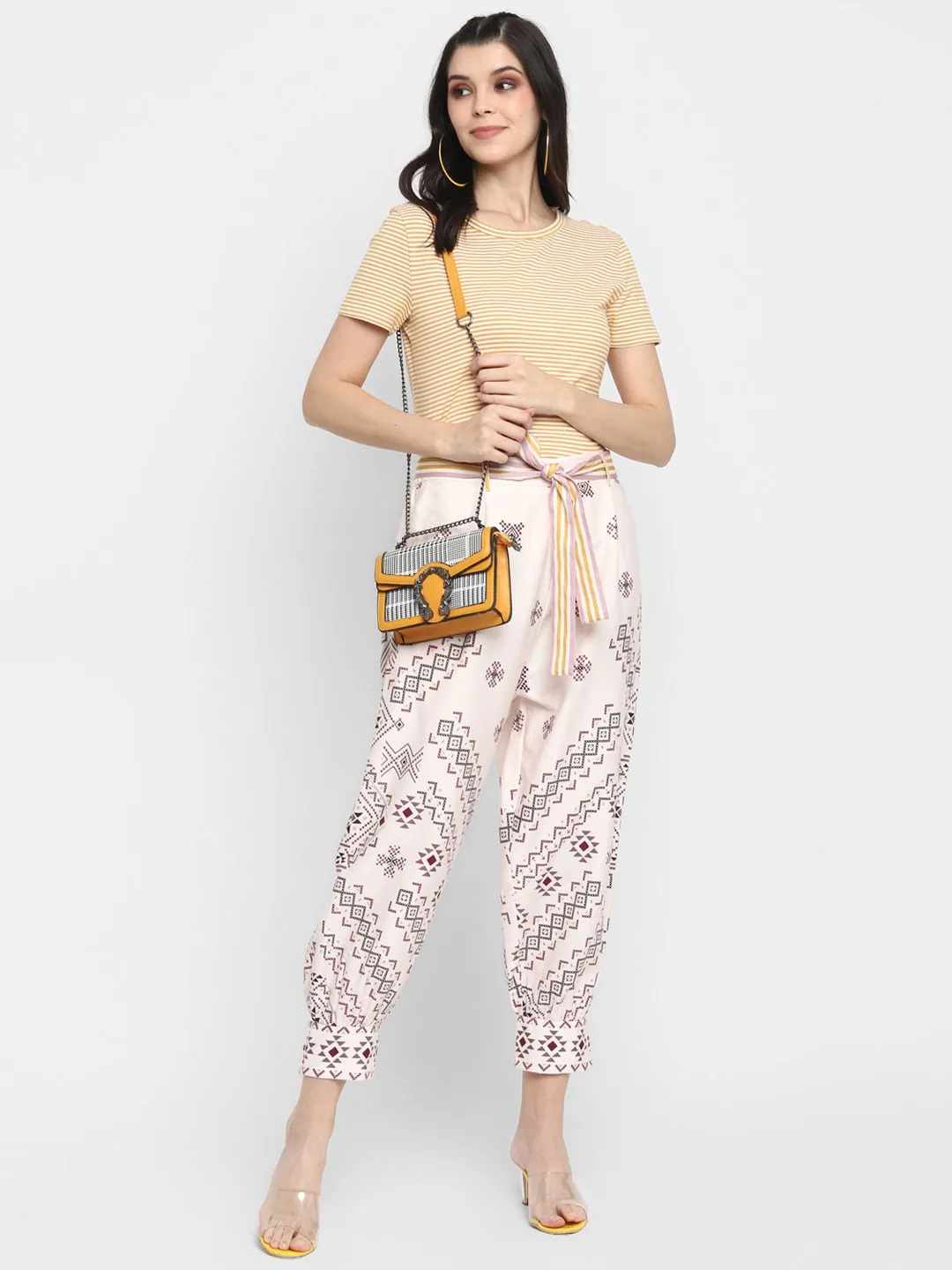 Geometric Printed Trouser