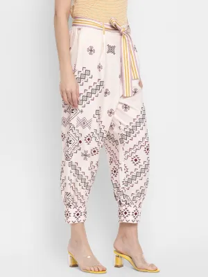 Geometric Printed Trouser