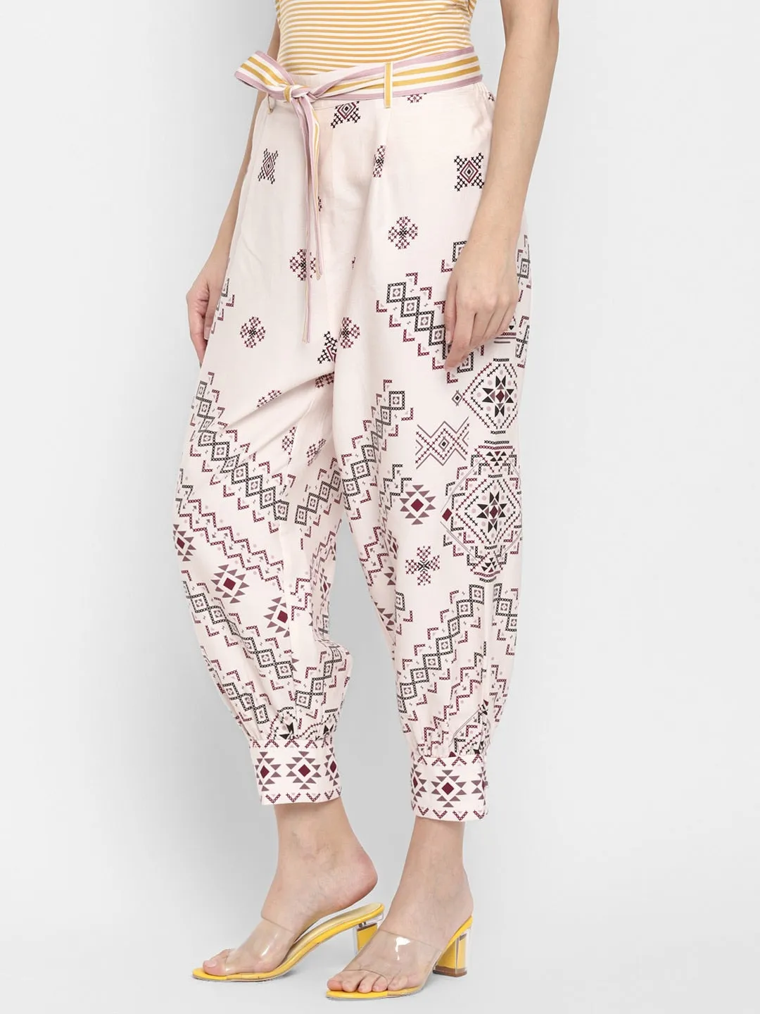 Geometric Printed Trouser