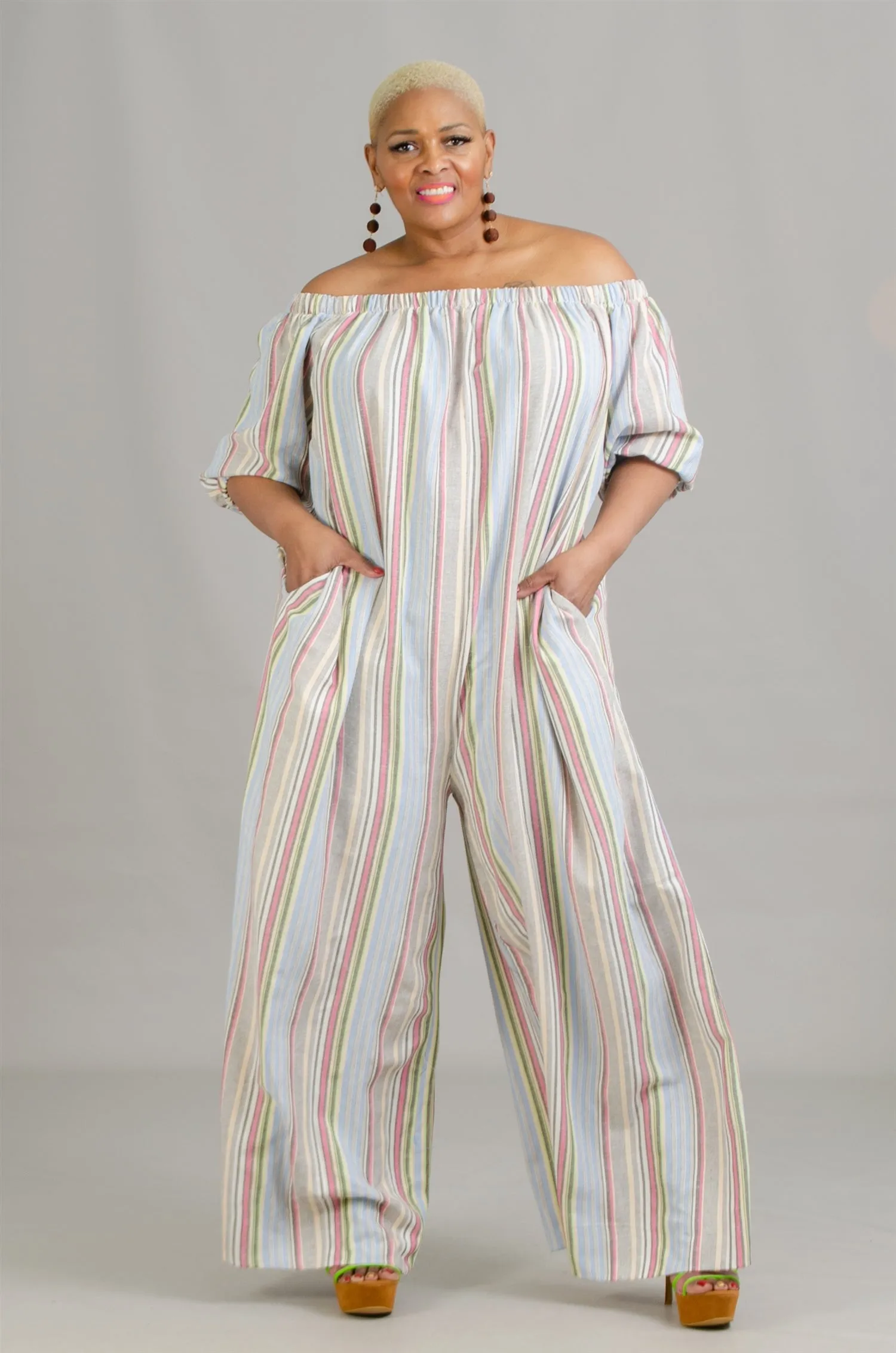 Karen T Designs 9005 Wide Leg Jumpsuit