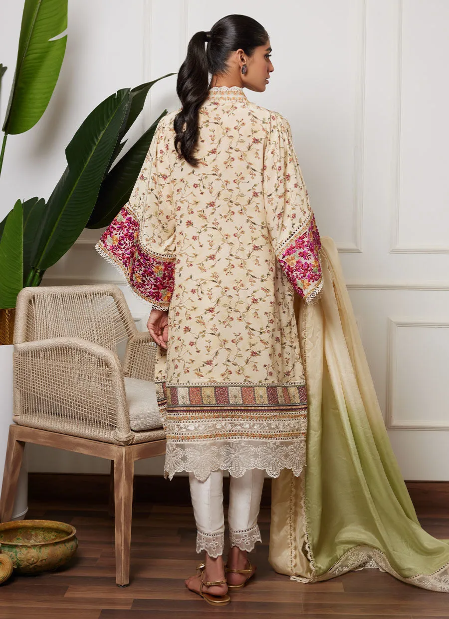 Lea Autumn Winter '23 - Safiya Shirt And Dupatta