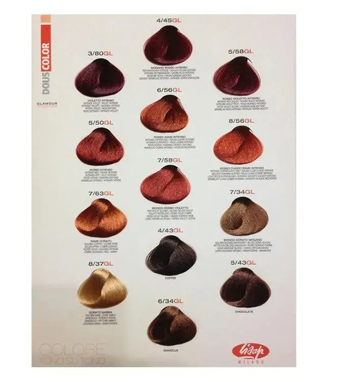 Lisap DousColor Glamour Intense Reds 5/50