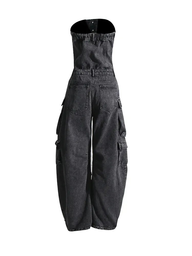 Malika Cargo Jumpsuit