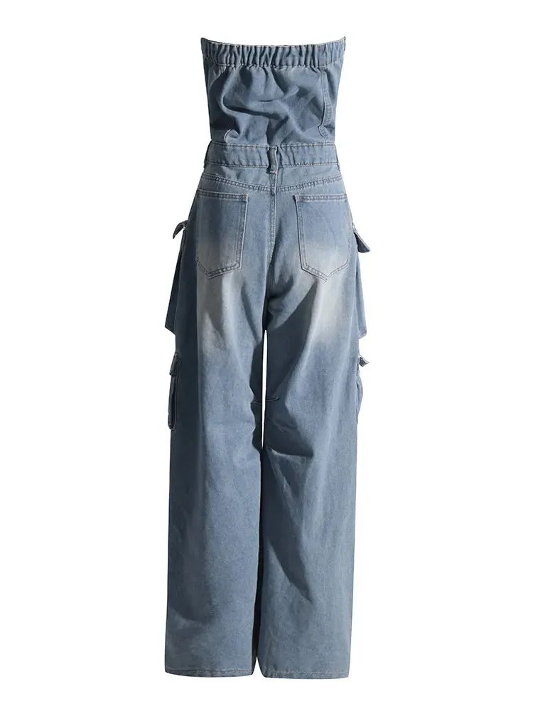 Malika Cargo Jumpsuit