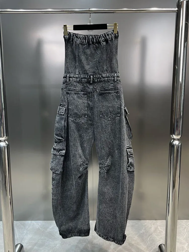 Malika Cargo Jumpsuit
