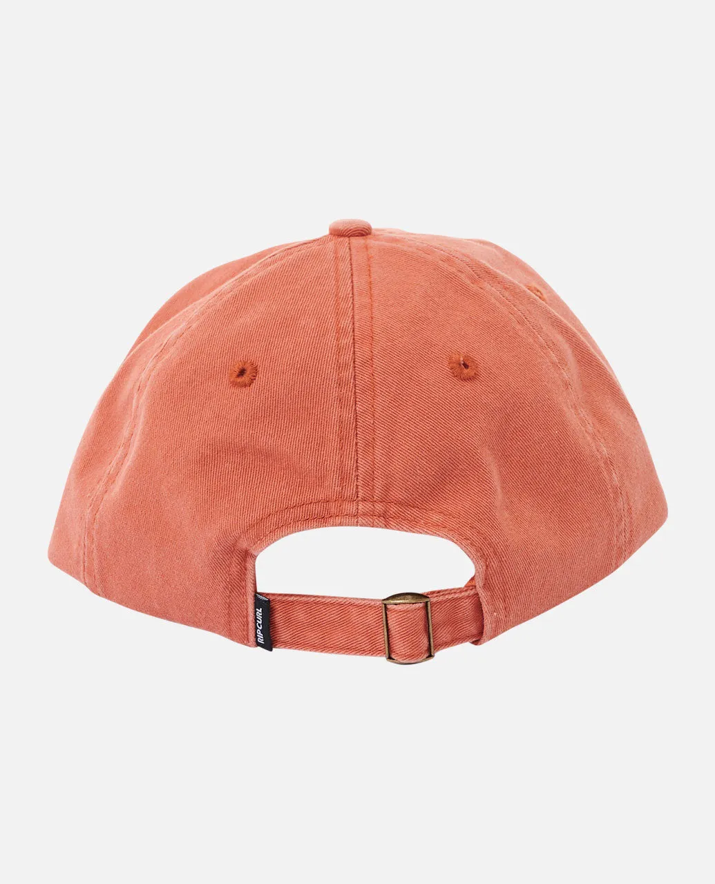 Mixed 6 Panel Cap - Rust