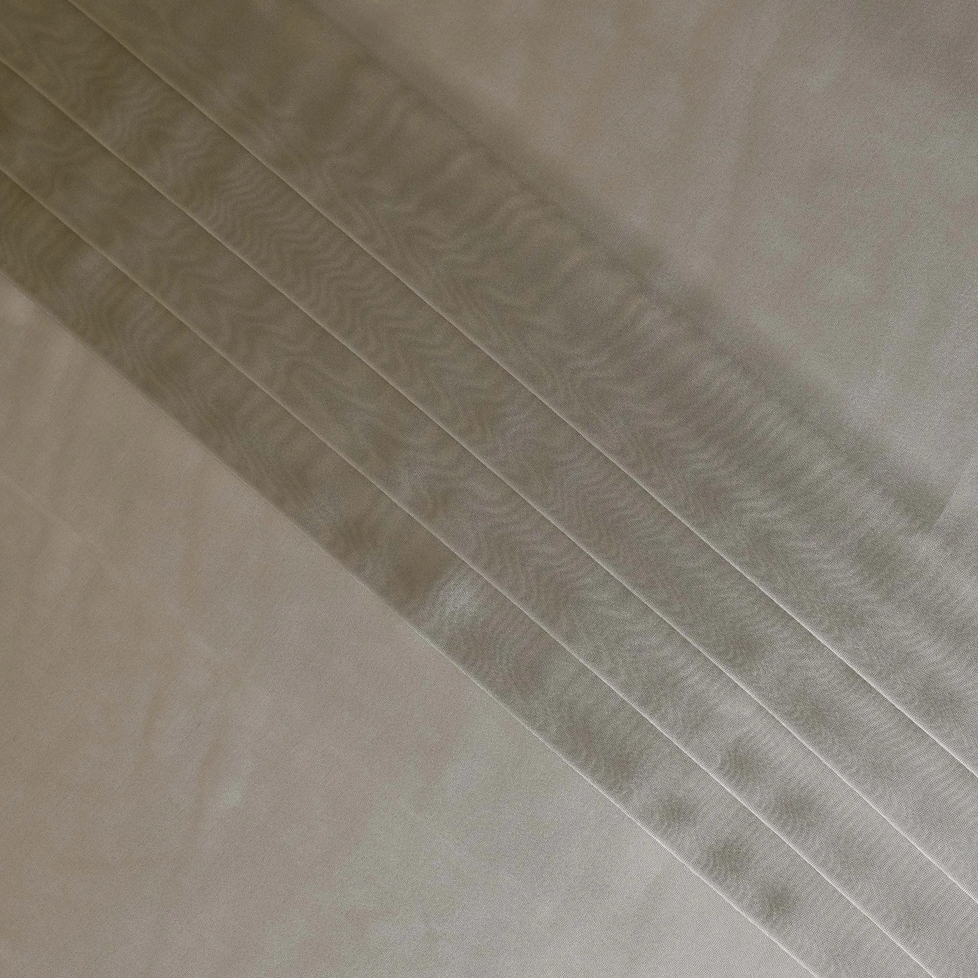 Olive green Silk French Lamé Fabric, 110 cm Wide, Made in France-D21017