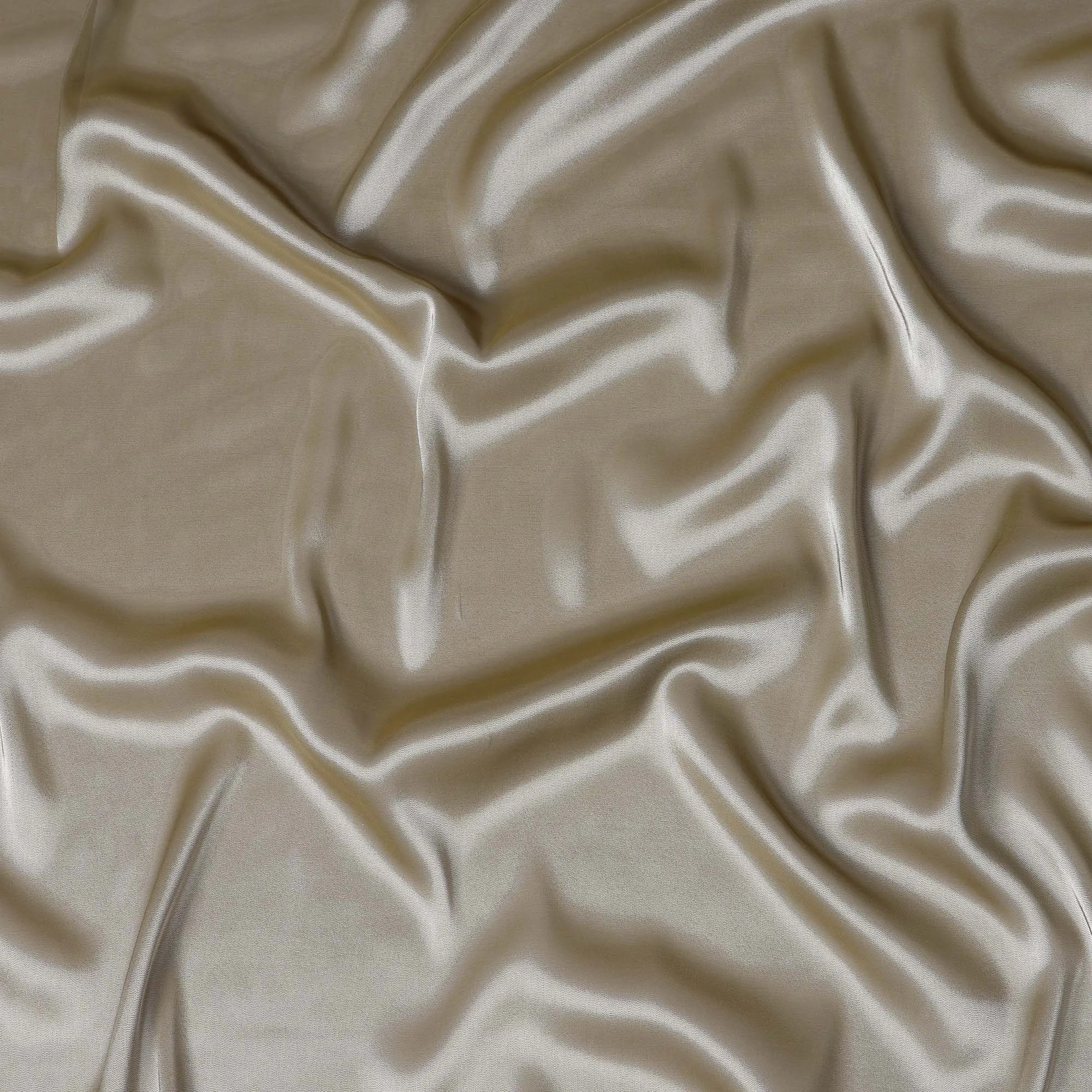 Olive green Silk French Lamé Fabric, 110 cm Wide, Made in France-D21017