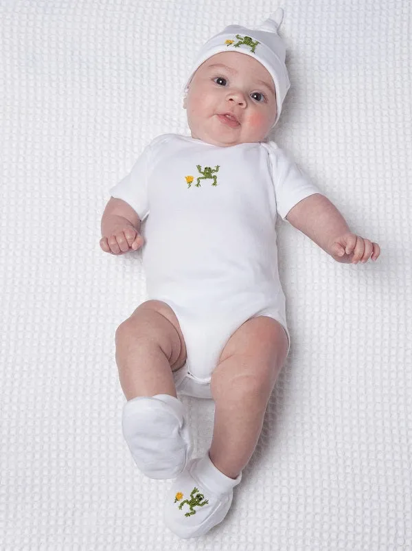 Onesie (Short Sleeve), Frog (Green)
