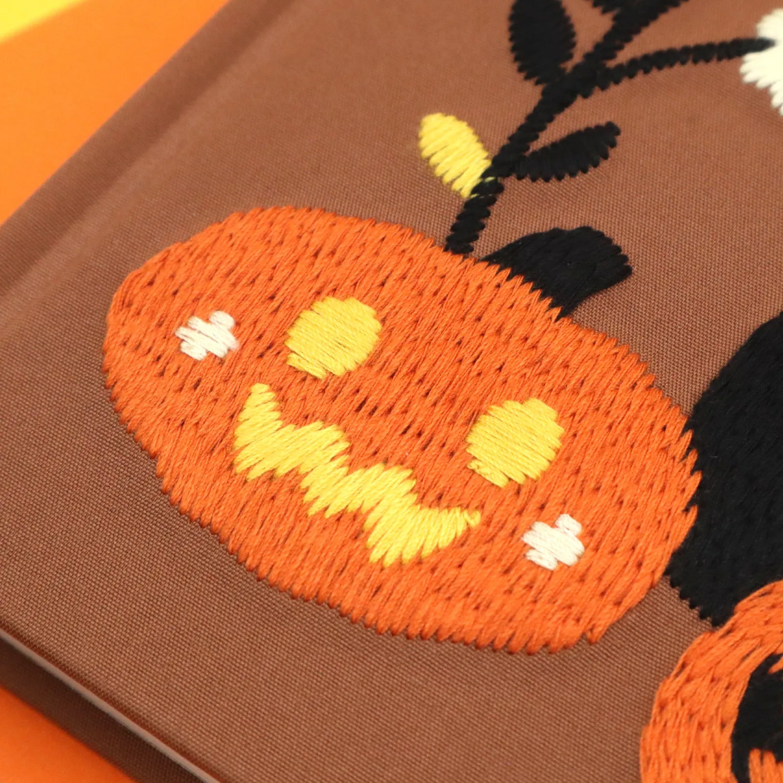 "Halloween Cats" Embroidered Sketchbook
