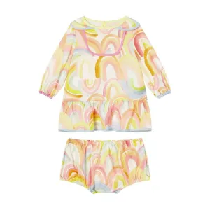 Rainbow Tencel Dress - Stella McCartney