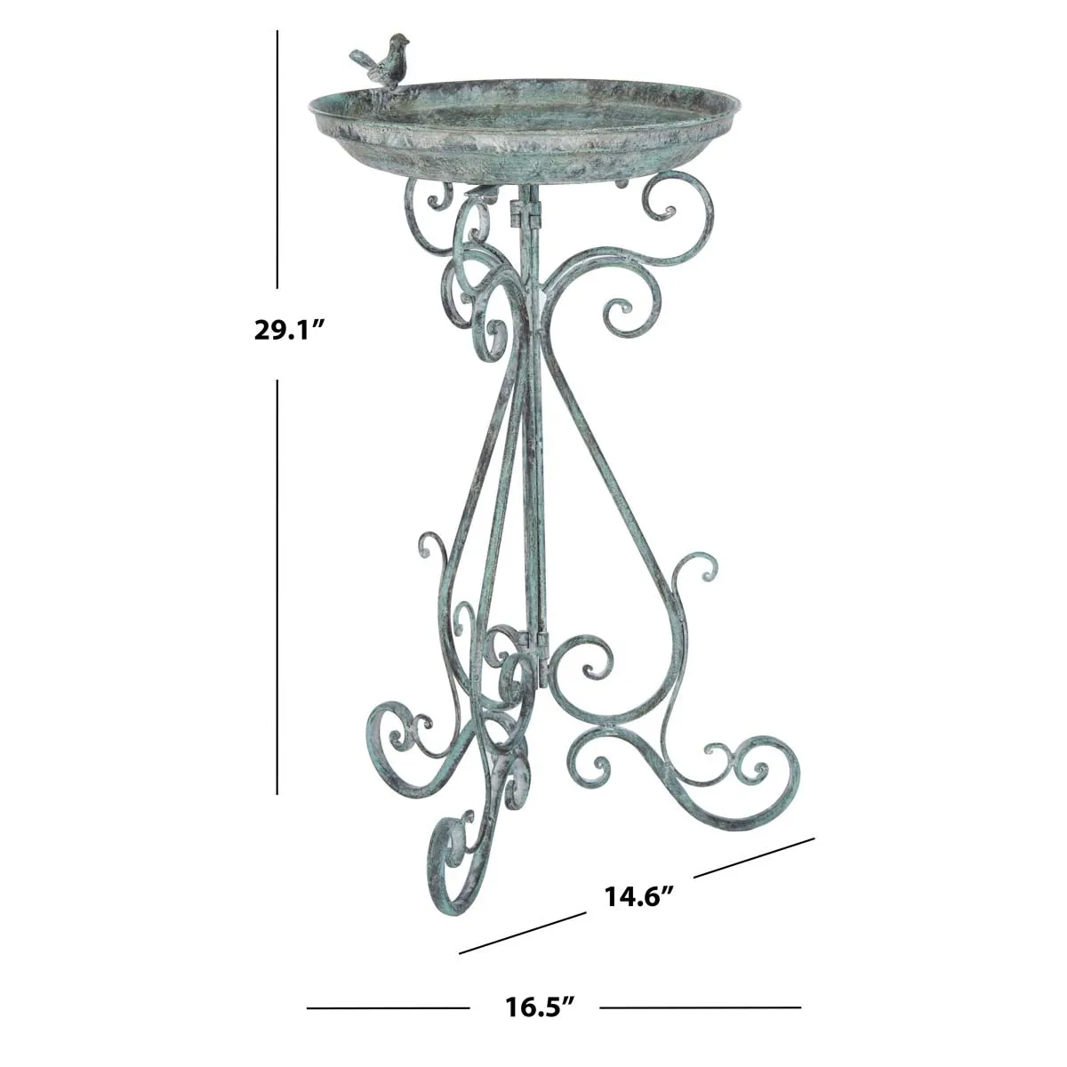 Safavieh Ashlan Bird Bath , PAT5024