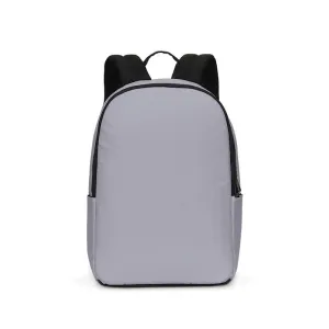 Shaded Pale Blue Gray Waterproof Backpack | C10M10Y0K30