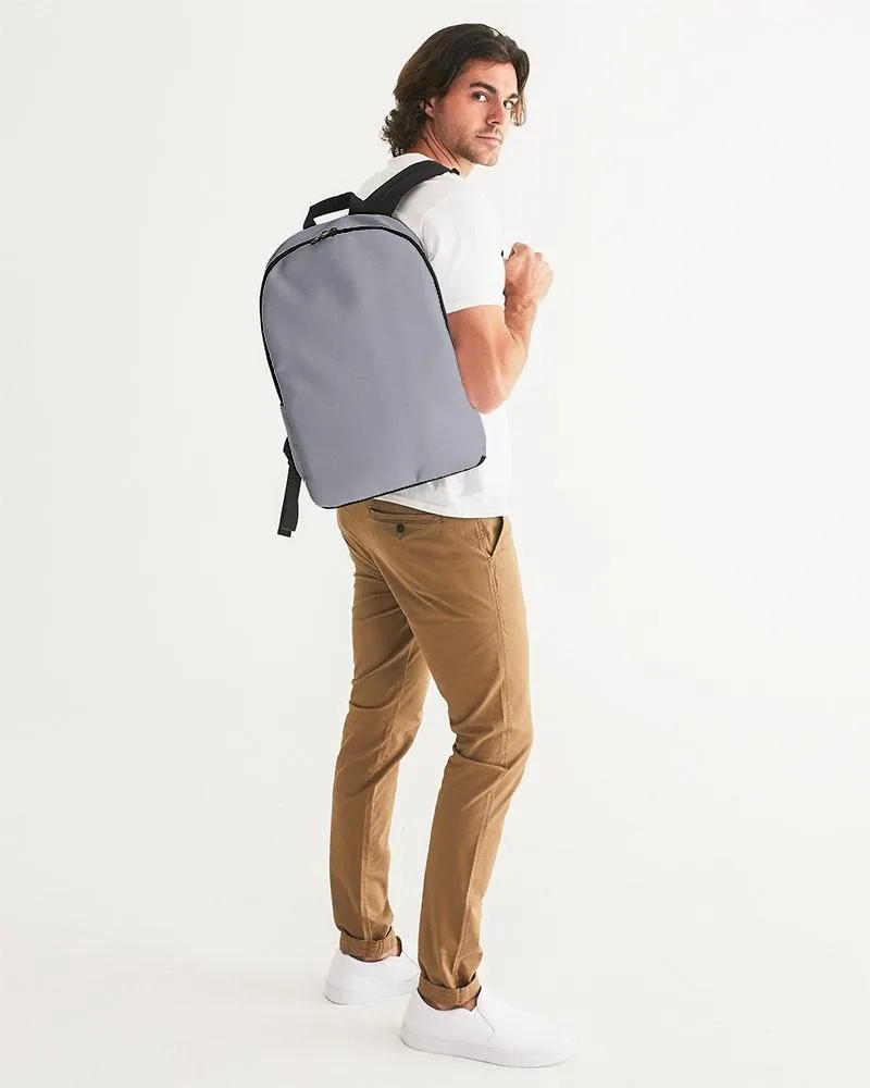 Shaded Pale Blue Gray Waterproof Backpack | C10M10Y0K30