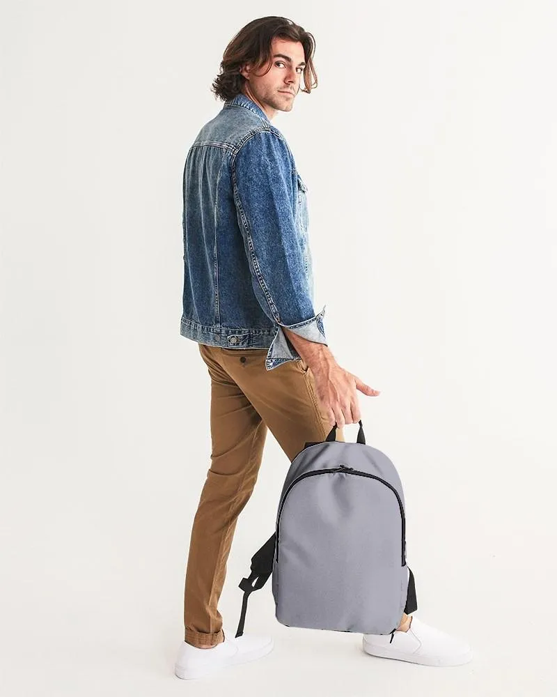 Shaded Pale Blue Gray Waterproof Backpack | C10M10Y0K30