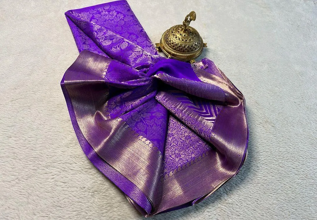 Shop Now: Exquisite Pure Brocade Mysore Silk Sarees