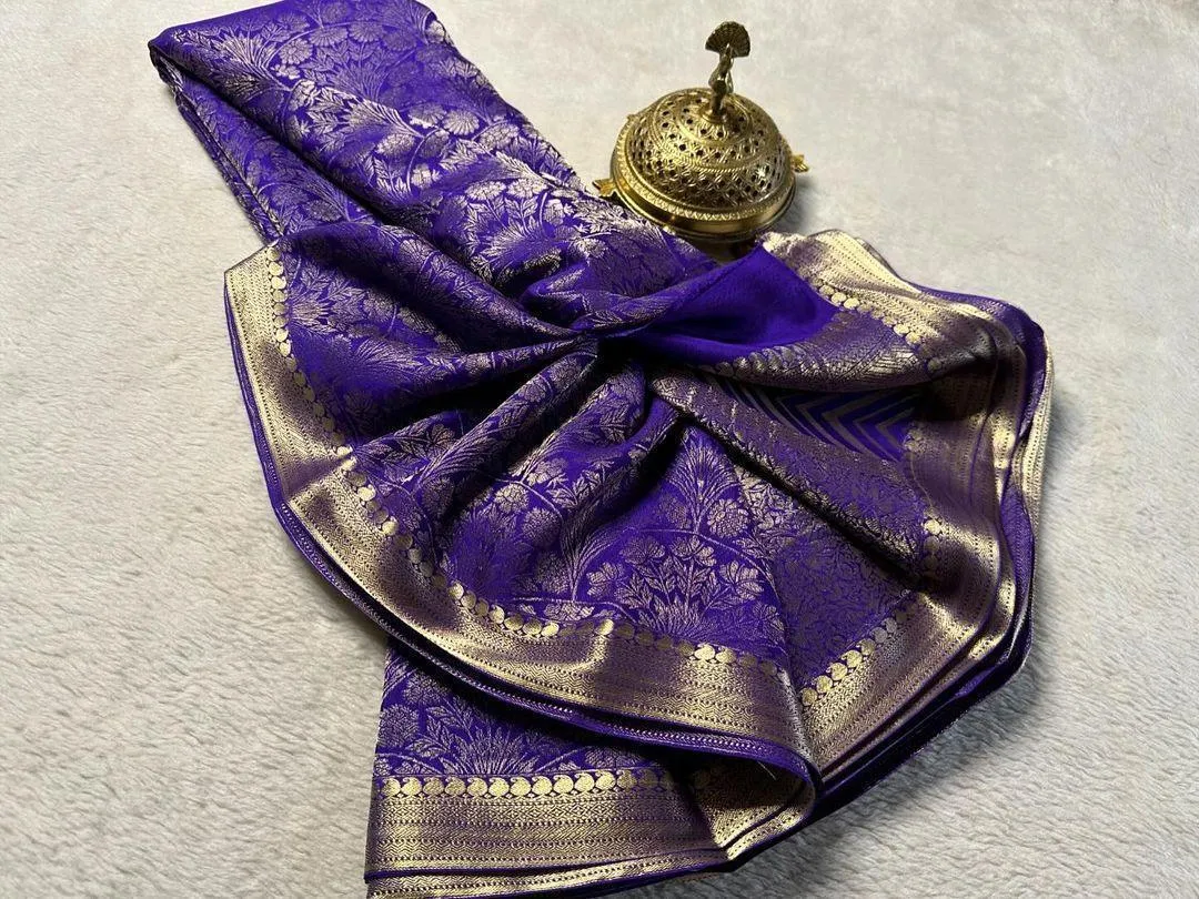 Shop Now: Exquisite Pure Brocade Mysore Silk Sarees