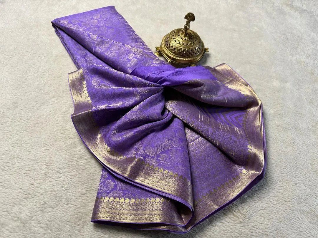 Shop Now: Exquisite Pure Brocade Mysore Silk Sarees