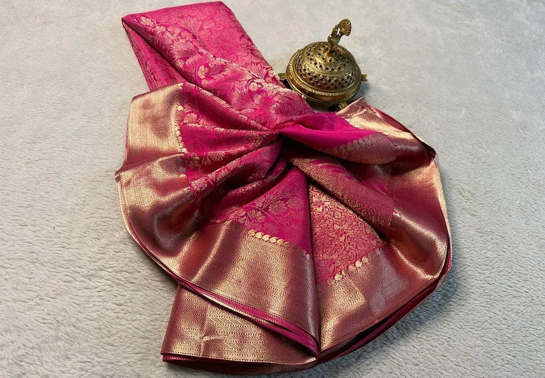 Shop Now: Exquisite Pure Brocade Mysore Silk Sarees