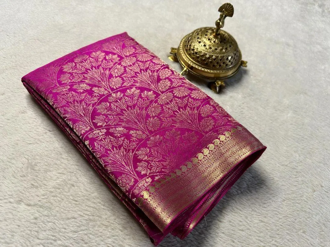 Shop Now: Exquisite Pure Brocade Mysore Silk Sarees