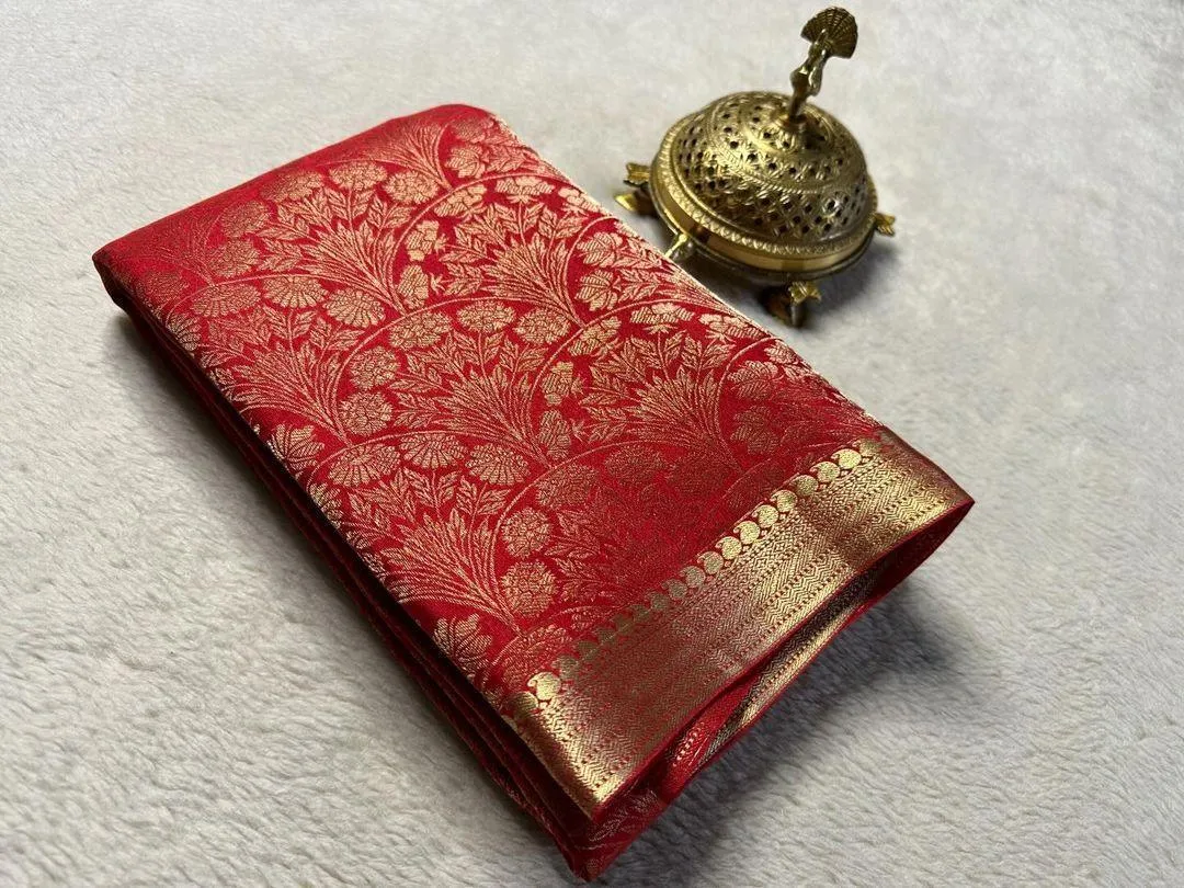 Shop Now: Exquisite Pure Brocade Mysore Silk Sarees