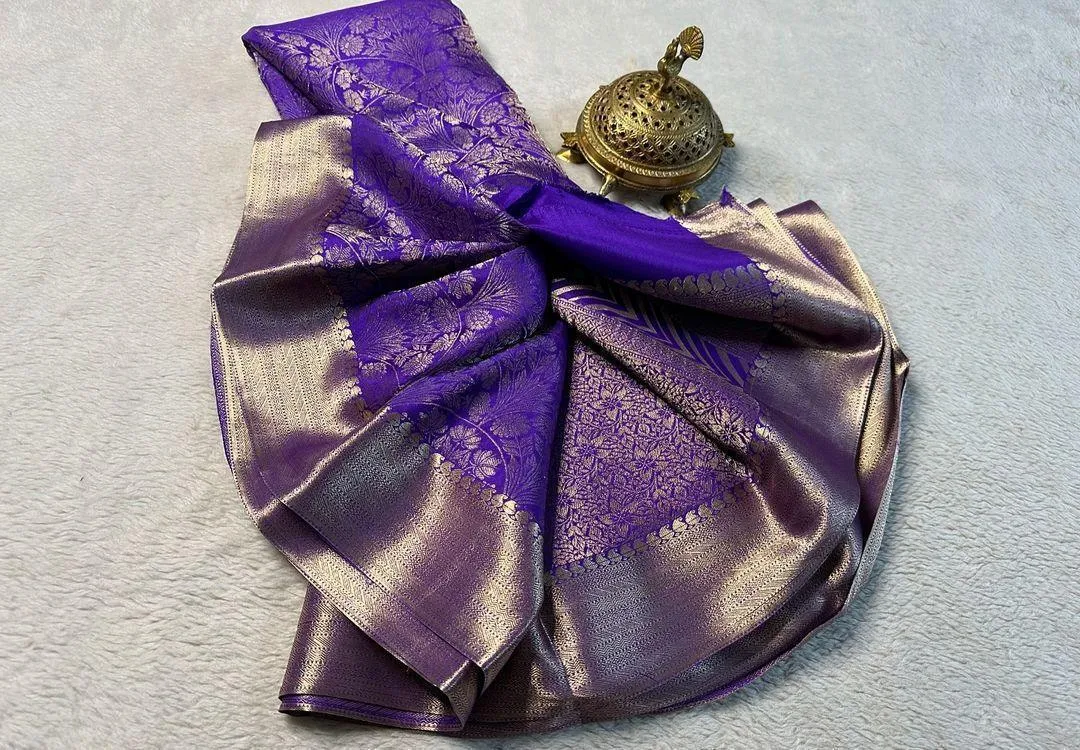 Shop Now: Exquisite Pure Brocade Mysore Silk Sarees